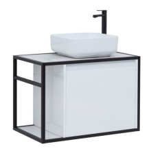 Тумба под раковину Aquanet Nova Lite Loft 75 R белый