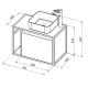 Тумба под раковину Aquanet Nova Lite Loft 75 R белый 261649