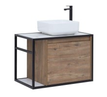 Тумба под раковину Aquanet Nova Lite Loft 75 R дуб рустикальный 