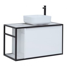 Тумба под раковину Aquanet Nova Lite Loft 90 R белый
