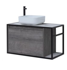 Тумба под раковину Aquanet Nova Lite Loft 90 L дуб рошелье