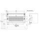 Тумба под раковину Aquanet Lino 100 (Flat) белый глянец 287544