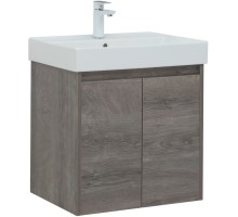 Тумба под раковину Aquanet Nova Lite 60 дуб рошелье (2 дверцы) 