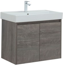 Тумба под раковину Aquanet Nova Lite 75 дуб рошелье (2 дверцы) 