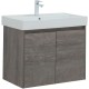 Тумба под раковину Aquanet Nova Lite 75 дуб рошелье (2 дверцы) 298851