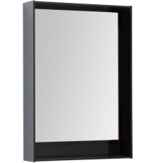 Зеркало Aquanet Милан 60 LED черный глянец 