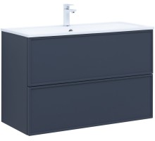 Тумба под раковину Aquanet Арт 100 маренго 
