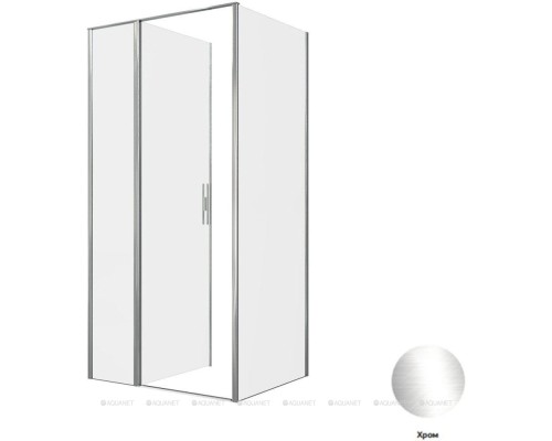 Душевой уголок Allen Brau Priority 100x80 3.31028.00 + 3.31040.00 хром