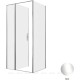 Душевой уголок Allen Brau Priority 100x80 3.31028.00 + 3.31040.00 хром