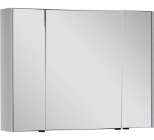 Зеркальный шкаф Aquanet Латина 100 белый 