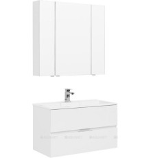 Мебель для ванной Aquanet Алвита 90 белый