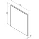 Зеркало Aquanet Nova Lite 75 дуб рошелье LED 242258