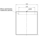 Зеркало Aquanet Nova Lite 75 дуб рошелье LED 242258