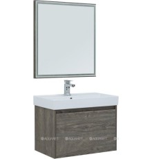 Мебель для ванной Aquanet Nova Lite 75 дуб рошелье (1 ящик)