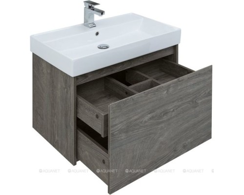 Мебель для ванной Aquanet Nova Lite 75 дуб рошелье (1 ящик) 242295 Мебель для ванной Aquanet Nova Lite 75 дуб рошелье (1 ящик) 242295
