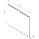 Зеркало Aquanet Nova Lite 100 белый LED 242622