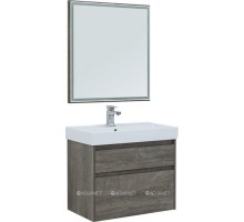 Мебель для ванной Aquanet Nova Lite 75 дуб рошелье (2 ящика) 