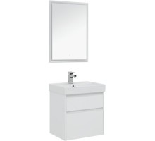 Мебель для ванной Aquanet Nova Lite 60 белый (2 ящика) 