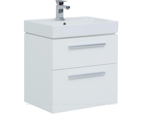 Мебель для ванной Aquanet Nova 60 белый (2 ящика) 246279 Мебель для ванной Aquanet Nova 60 белый (2 ящика) 246279