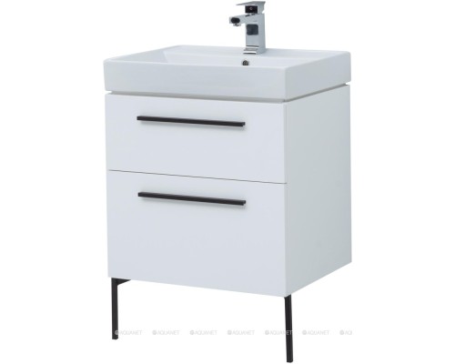 Мебель для ванной Aquanet Nova 60 белый (2 ящика) 246279 Мебель для ванной Aquanet Nova 60 белый (2 ящика) 246279