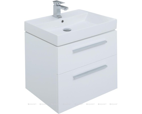 Мебель для ванной Aquanet Nova 60 белый (2 ящика) 246279 Мебель для ванной Aquanet Nova 60 белый (2 ящика) 246279