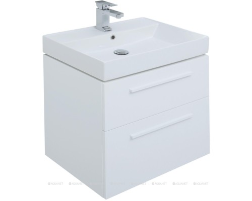 Мебель для ванной Aquanet Nova 60 белый (2 ящика) 246279 Мебель для ванной Aquanet Nova 60 белый (2 ящика) 246279