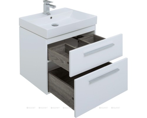 Мебель для ванной Aquanet Nova 60 белый (2 ящика) 246279 Мебель для ванной Aquanet Nova 60 белый (2 ящика) 246279