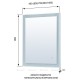 Зеркало Aquanet Алассио new 12085 LED