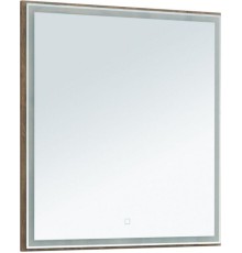 Зеркало Aquanet Nova Lite 75 дуб рустикальный LED