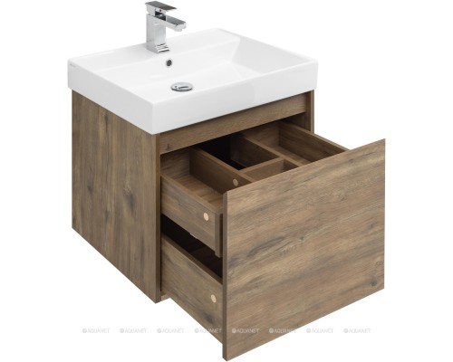 Мебель для ванной Aquanet Nova Lite 60 дуб рустикальный (1 ящик) 254215 Мебель для ванной Aquanet Nova Lite 60 дуб рустикальный (1 ящик) 254215