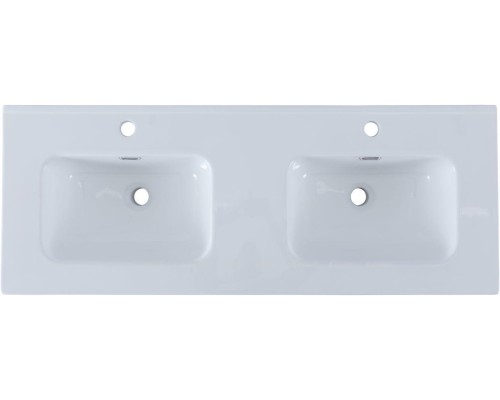 Раковина Aquanet Flat 120 (двойная) белая 254367 Раковина Aquanet Flat 120 (двойная) белая 254367
