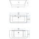 Акриловая ванна Aquanet Family Perfect 170x75 13775-MW Matt Finish