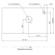 Столешница Aquanet Nova Lite Loft 75 R TF01 серый