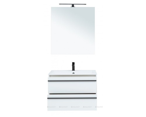 Мебель для ванной Aquanet Lino 80 белый матовый 271955 Мебель для ванной Aquanet Lino 80 белый матовый 271955
