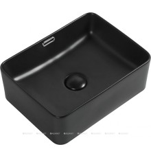 Раковина накладная Aquanet Perfect-1-MB 40,5 черный матовый