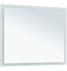 Зеркало Aquanet Гласс 120 белый LED