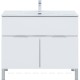 Мебель для ванной Aquanet Алвита New 100 1 ящик, 2 дверцы, белый матовый 274184