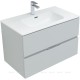 Мебель для ванной Aquanet Алвита New 80 2 ящика, серый 274204