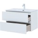 Мебель для ванной Aquanet Алвита New 80 2 ящика, белый матовый 274206