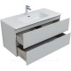 Мебель для ванной Aquanet Алвита New 100 2 ящика, серый 274528