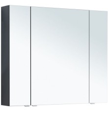 Зеркальный шкаф Aquanet Алвита New 100 Антрацит