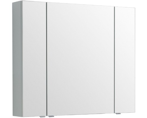 Зеркальный шкаф Aquanet Алвита New 100 Серый 277544 Зеркальный шкаф Aquanet Алвита New 100 Серый 277544