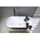 Акриловая ванна Aquanet Delight 170x78 черный матовый