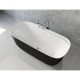 Акриловая ванна Aquanet Family Fine 170x78 95778-GW-MB Gloss Finish (панель Black matte)