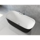 Акриловая ванна Aquanet Family Fine 170x78 95778-GW-MB Gloss Finish (панель Black matte)