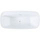 Акриловая ванна Aquanet Family Fine 170x78 95778-GW-MB Gloss Finish (панель Black matte)