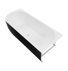 Акриловая ванна Aquanet Family Elegant B 180x80 3806-N-MW-MB Matt Finish (панель Black matte)