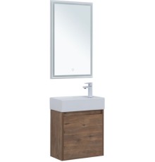Мебель для ванной Aquanet Nova Lite 50 дуб рустикальный (с дверецей)