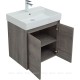 Мебель для ванной Aquanet Nova Lite 60 дуб рошелье (2 дверцы) 302533