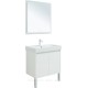 Мебель для ванной Aquanet Nova Lite 75 белый глянец (2 дверцы) 302535